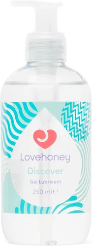 Vista 8 de Lovehoney Discover Water Based Lube - Lubricante de gel extra grueso - 3.4 fl oz