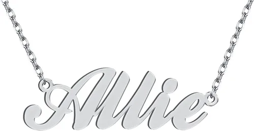 Vista 312 de Personalized Custom Name Pendant Necklace Stainless Steel for Women