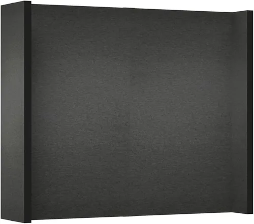 Vista 36 de EverPanel - Kit de pared modular de 7 x 7 pies, color azul oscuro SoundSorb con ribete negro, divisor de habitación, paneles de pared entrelazados
