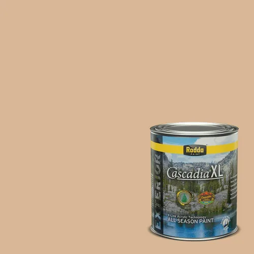 Vista 170 de Rodda Paint CASCADIA XL Pintura e imprimación satinada exterior en uno, cuarto de galón, resistencia industrial