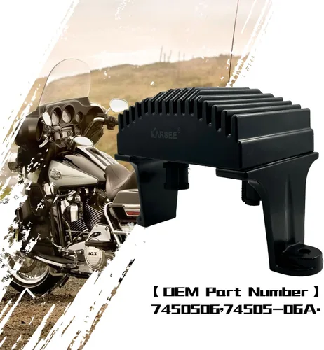 Vista 3 de KARSEE Regulador de voltaje electrónico compatible con Harley Davidson 2006 2007 2008 Flt Flh King Electra Glide Twin Cam CE-606