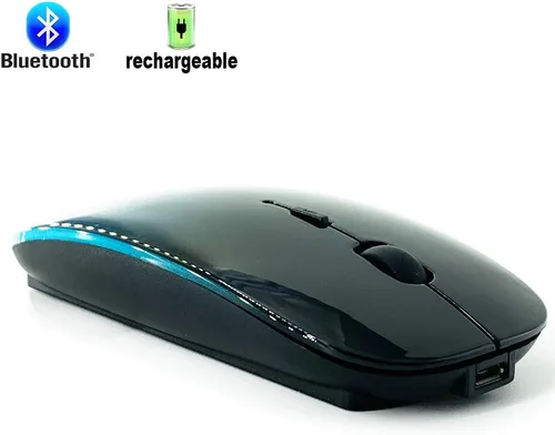 Vista 6 de Mouse Bluetooth para MacBook Pro, MacBook Air, portátil, iMac/iPad, mouse inalámbrico para MacBook Pro, MacBook Air/iMac/portátil/notebook/PC