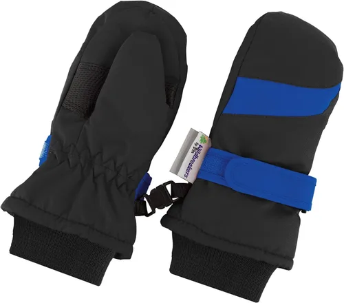 Vista 43 de Zelda Matilda - Mitones impermeables de invierno para niños pequeños y bebés, aislación de 3M Thinsulate 100G Negro