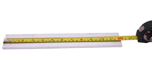 Vista 4 de 3 Piezas de Barra Plana Cuadrada de Aluminio 6061 de 1/4" (6mm) X 2" (50mm) de 12" de Largo .23" Placa de Propósito General 6061, T6511 Barra Sólida