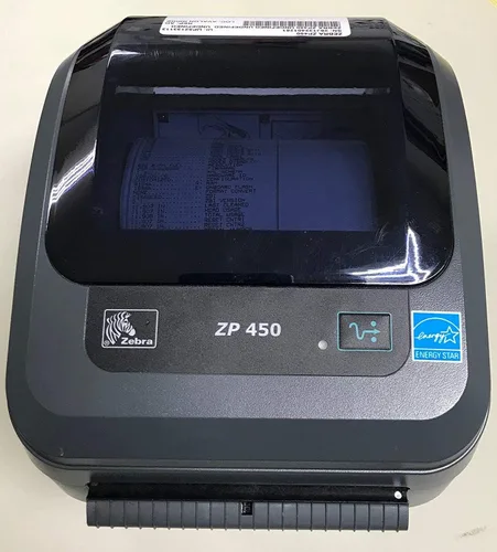 Vista 2 de Zebra ZP 450 Impresora térmica de código de barras ZP450-0501-0000A (renovada)
