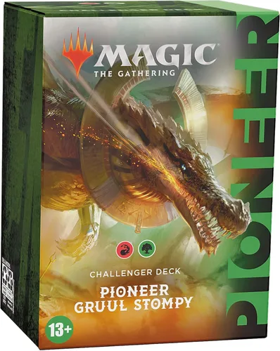 Vista 3 de Magic: The Gathering Pioneer Challenger Deck 2022 - Gruul Stompy (rojo-verde)