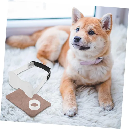 Vista 5 de YARNOW Adhesivos para orejas de perro, cinta para orejas de perro, kit de limpieza de orejas para perros, soporte para orejas para perros, soporte