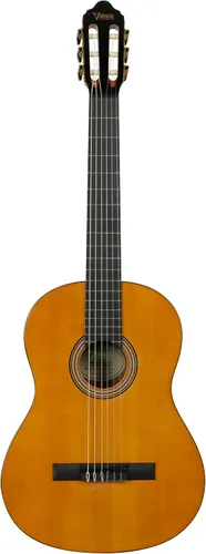 Vista 3 de Valencia VC264 Serie 260 Guitarra Clásica, Antiguo Vintage Natural