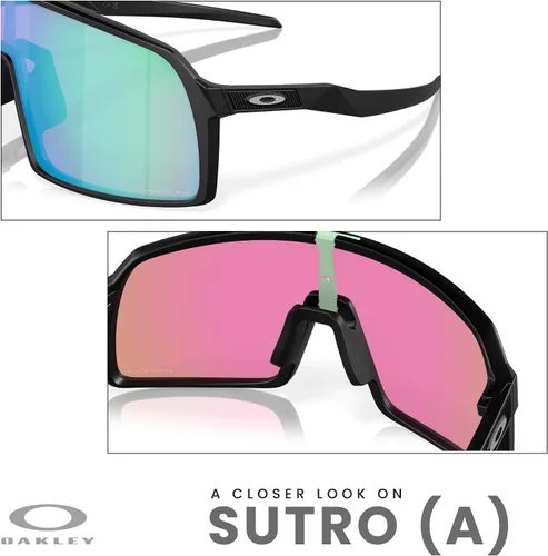 Vista 69 de Oakley Sutro OO9406 / OO9462 - Lentes de sol para hombre, kit de correa de accesorios, bolsa de microfibra