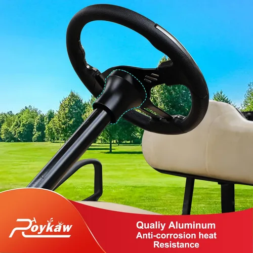 Vista 7 de Roykaw Adaptador de dirección para carrito de golf compatible con Club Car DS Negro
