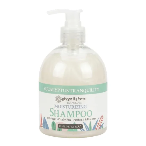 Vista 43 de Ginger Lily Farms Botanicals Champú hidratante para todo tipo de cabello, 100% vegano y libre de crueldad, aroma a pera de manzana, repuesto de 1