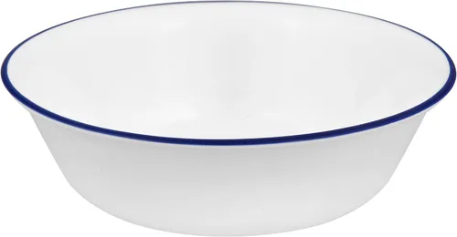 Vista 5 de Corelle Ocean Blues - Vajilla resistente a las roturas y a las roturas para 4 personas, color azul, 12 piezas