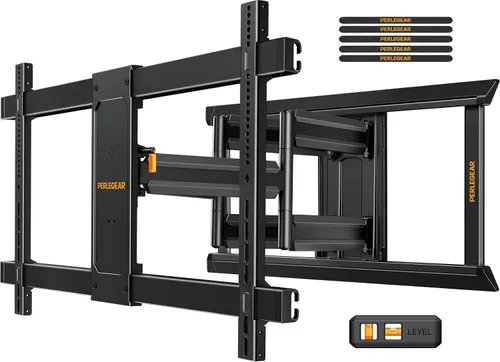 Vista 9 de Perlegear Soporte de pared para TV de movimiento completo para televisores