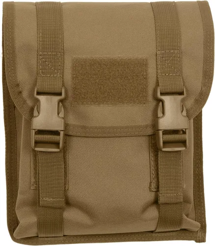 Vista 2 de Rothco MOLLE - Bolsa multiusos - 8" x 8" (marrón coyote)