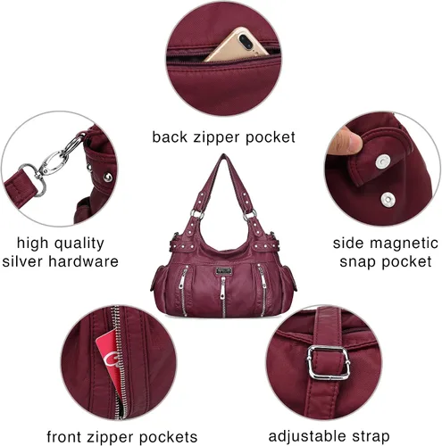 Vista 30 de Scarleton: Bolso de mano para mujer, monederos para mujer, bolsos de hombro para mujer, H1292