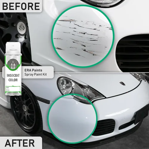 Vista 7 de ERA Paints 8S6 - Pintura de retoque automotriz color azul náutico metálico para TOYOTA Exact Match - Kit esencial de 2 K