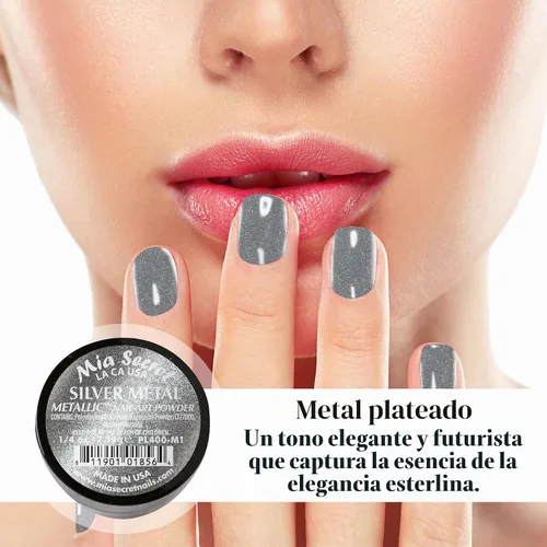Vista 5 de Mia Secret - Colección de polvo acrílico para uñas, polímero Marry ME, 6 piezas