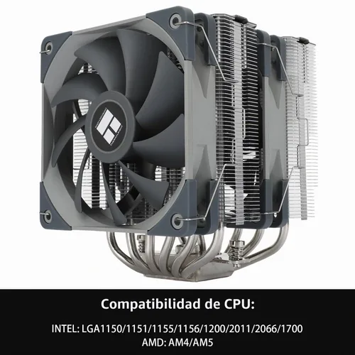 Vista 3 de Thermalright Peerless Assassin 120 - Enfriador de aire para CPU PA120