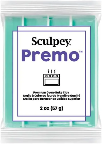 Vista 11 de Sculpey Premo Arcilla polimérica para horno, tono Carmesí Alizarina, no tóxica, barra de 2 oz., ideal para hacer joyas, decoraciones festivas