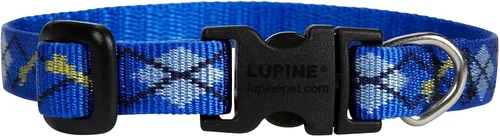 Vista 2 de LupinePet Originals - Collar ajustable de 1/2" para perros extra pequeños