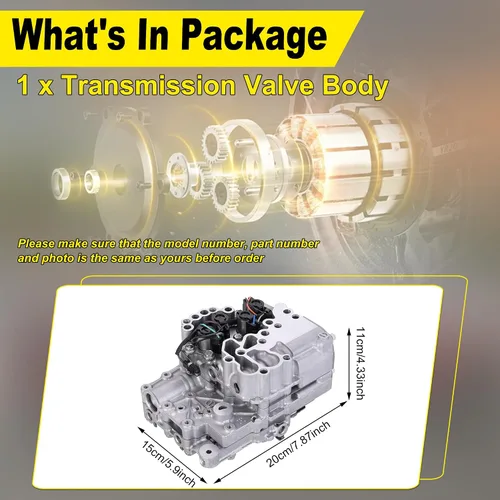 Vista 7 de 163740B TR580 Cuerpo de la válvula de transmisión compatible con Subaru Forester Impreza Outback 2.5L