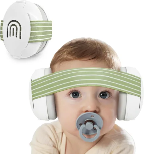 Vista 16 de Orejeras para bebés con protección contra el ruido para bebés de hasta 36 meses Blanco