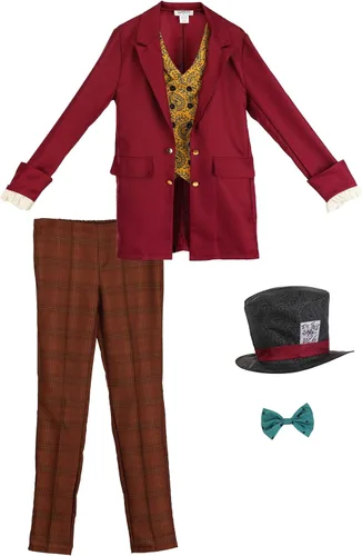 Vista 4 de Mad Hatter Men's Costume
