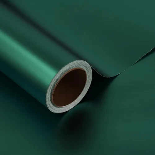 Vista 7 de LaRibbons Papel de regalo negro, rollo de papel de regalo de metal mate de color sólido, 17 pulgadas x 33 pies, papel de regalo para Navidad, día