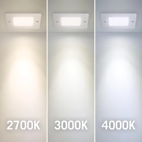Vista 7 de Armacost Lighting Perfil bajo cuadrado debajo del gabinete LED Puck Light 2700K 218211