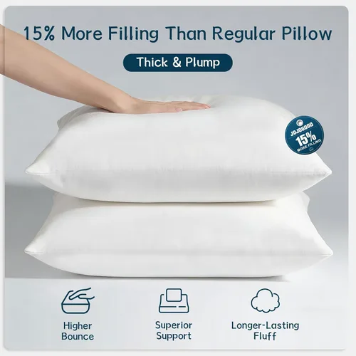 Vista 4 de JOJOGOGO Juego de 4 almohadas lumbares impermeables para exteriores de 12 x 20 pulgadas, para muebles de patio, jardín, columpio y porche delantero