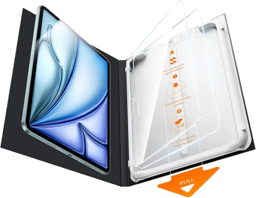 Vista 14 de SMARTDEVIL Protector de pantalla para iPad Air 5ª/4ª de 10.9 pulgadas (2022/2020), iPad Pro de 11 pulgadas (2022/2021/2020/2018) con marco de fácil