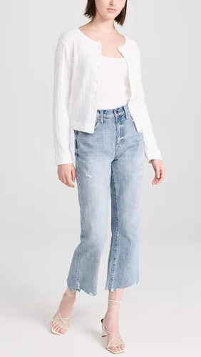 Vista 5 de Pistola Denim Jeans cortos Stevie para mujer