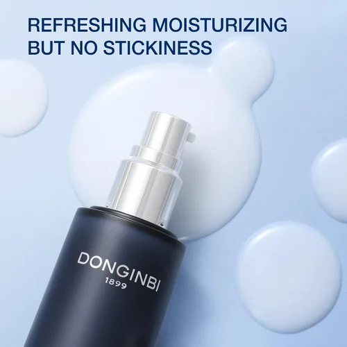 Vista 2 de Donginbi Red Ginseng Homme - Juego especial todo en uno – Esencia hidratante de ginseng rojo coreano (4.06 onzas), lavado facial glicólico y ácido