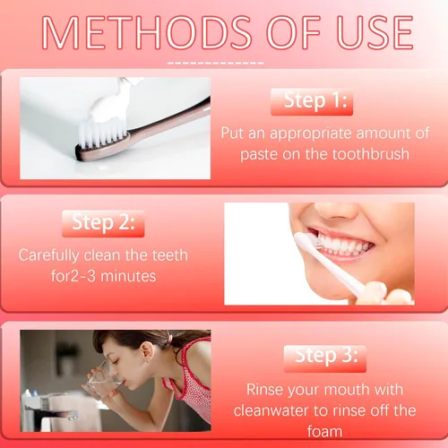 Vista 6 de SP-6 Pasta de dientes blanqueadora probiótica, pasta dental blanqueadora sp6, fórmula mejorada con 6 probióticos para blanquear los dientes