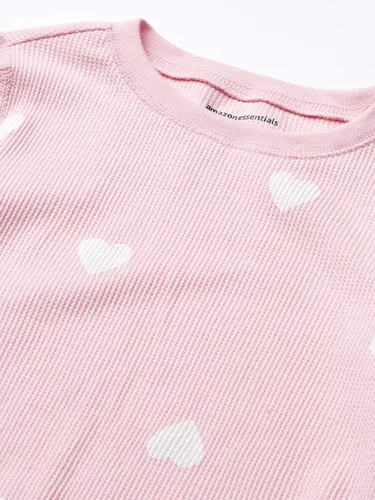 Vista 2 de Tienda Essentials Conjunto de ropa interior térmica larga para niñas y niños pequeños