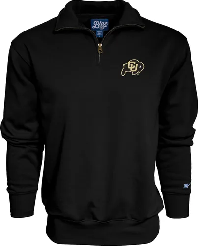 Vista 66 de Blue 84 Sudadera con cremallera de un cuarto para hombre de la NCAA