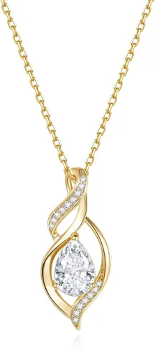 Vista 38 de FANCIME Collar de piedra natal para mujer, regalo de cumpleaños para ella 10 - Ópalo