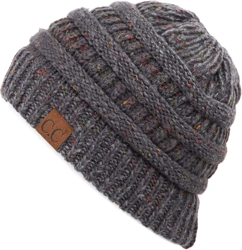 Vista 417 de C.C Trendy Warm Chunky Soft Stretch Cable Knit Beanie