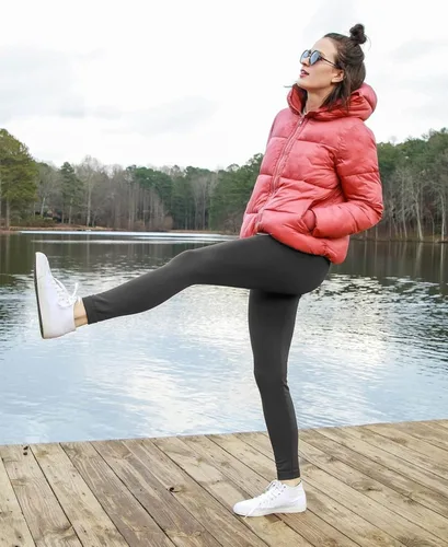 Vista 4 de FULLSOFT Paquete de 3 leggings para mujer que no se transparentan a través del entrenamiento, cintura alta, control de abdomen, pantalones de yoga