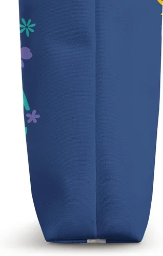 Vista 3 de Disney Encanto Mirabel Uniquely Me - Bolsa de mano con diseño de mariposa rosa Blanco 16 pulgadas
