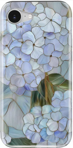 Vista 98 de Funda para iPhone 12 Mini, compatible con carga inalámbrica, protección de doble capa con elegante diseño de flores silvestres, silicona suave +