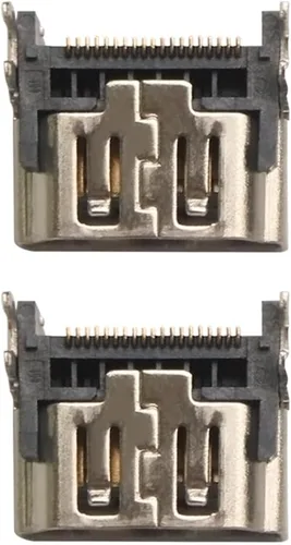 Vista 5 de iParto Paquete de 2 puertos HDMI de repuesto para Sony Playstation 5 PS5 Display Socket Interface Jack Kit de reparación