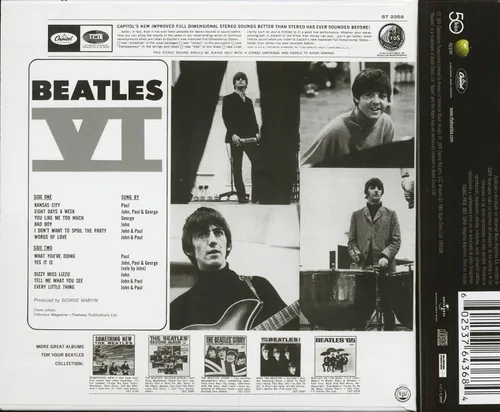 Vista 2 de Beatles VI The U.S. Album
