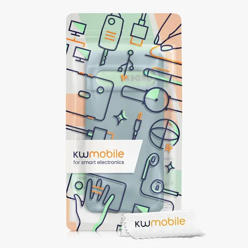 Vista 7 de kwmobile Funda compatible con Google Pixel 7 Pro - Funda de silicona TPU con acabado suave - Piedra antigua