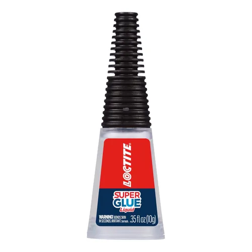Vista 7 de Loctite Super Glue - Botella líquida de cuello largo, botella de 0.35 oz (paquete de 2) adhesivo instantáneo para plástico, madera y metal