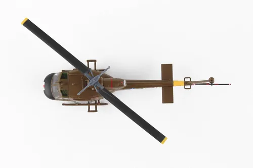 Vista 13 de Daron Worldwide Trading Sello postal UH-1 Huey MEDEVAC Vehículo del Ejército de EE. UU. (Escala 1/87)