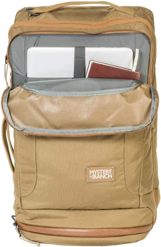 Vista 4 de Mystery Ranch Mission Rover - Mochila de viaje con compartimento para laptop mochila de transporte múltiple Coyote Viajar