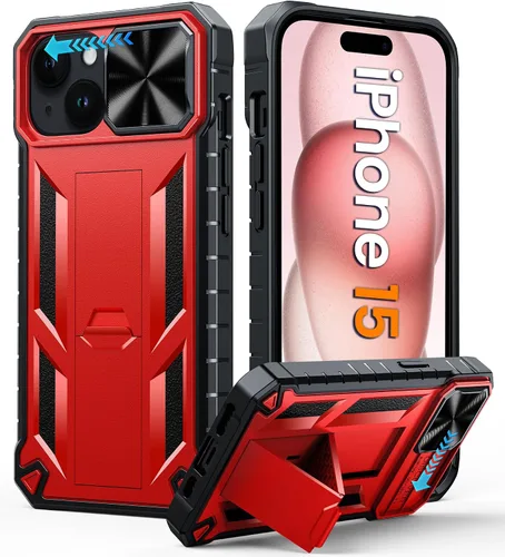 Vista 26 de FNTCASE for iPhone 11-Pro Phone Case: Military Grade Drop Proof Mobile Cover with Kickstand & Slide Rugged Shockproof Bumper Heavy Duty Protector