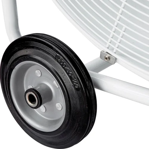 Vista 5 de Global Industrial Ventilador de ventilador de tambor inclinable móvil de 24 pulgadas de diámetro