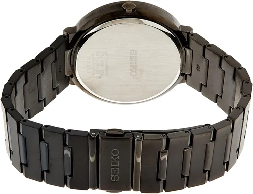 Vista 4 de SEIKO Hombre Essential CONTEMP Negro ION Acabado, Negro -, VestidoFormal